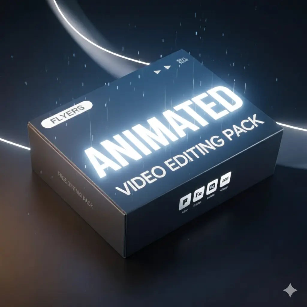 Animated Editing Pack 📁 𝙁𝙇𝙔𝙀𝙍𝙎